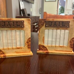 Sonoma Brown Picture Frame with jail Accents
